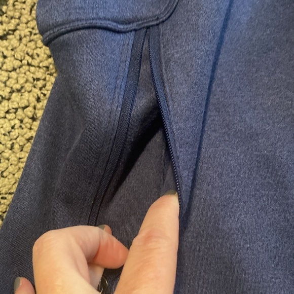 The North Face Zip Up Navy Blue Jacket Size Medium in Like New Condition - Picture 3 of 8